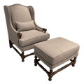 Madrid Lounge Chair Transitional Set_T42SET-1