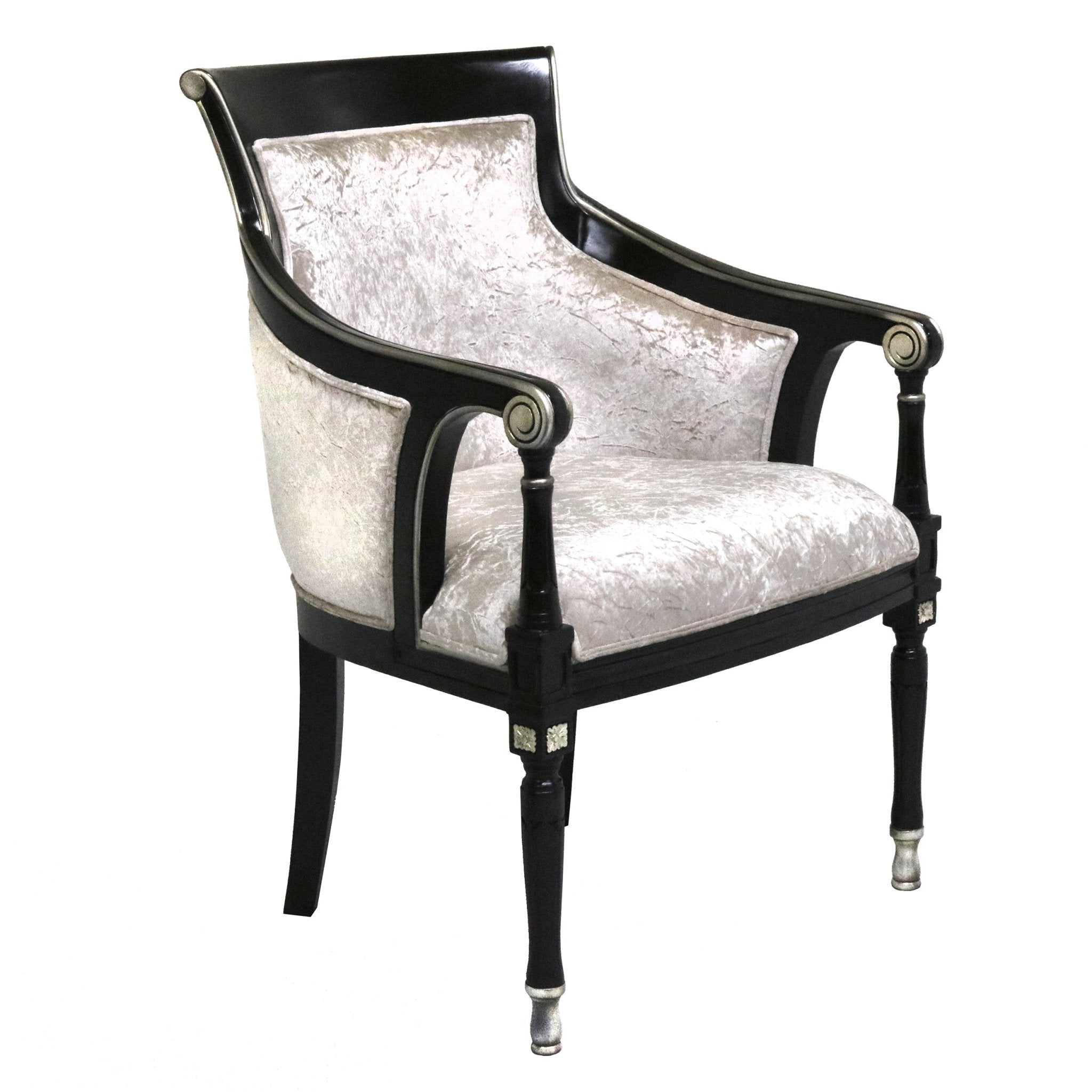 Majestic Noir Italian Lounge Chair_S033LC_1
