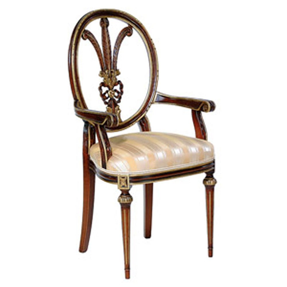 Medal Louis XVI French Arm Chair Furniture_S628A_1