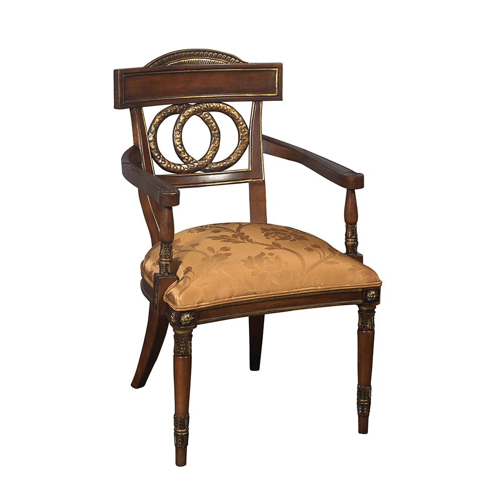 Medallion Back Tuscany Arm Chair_S611A-2_2
