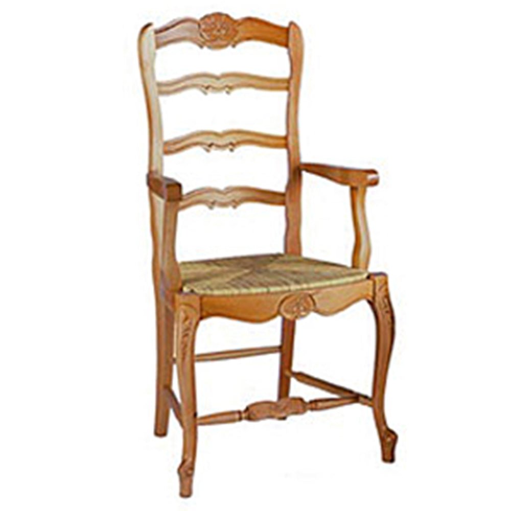 Milan Classic Ladder Back Arm Chair_S729A-1