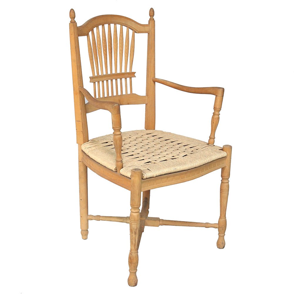 Mimi Country French Wheat Back Side Chair_S781A-3