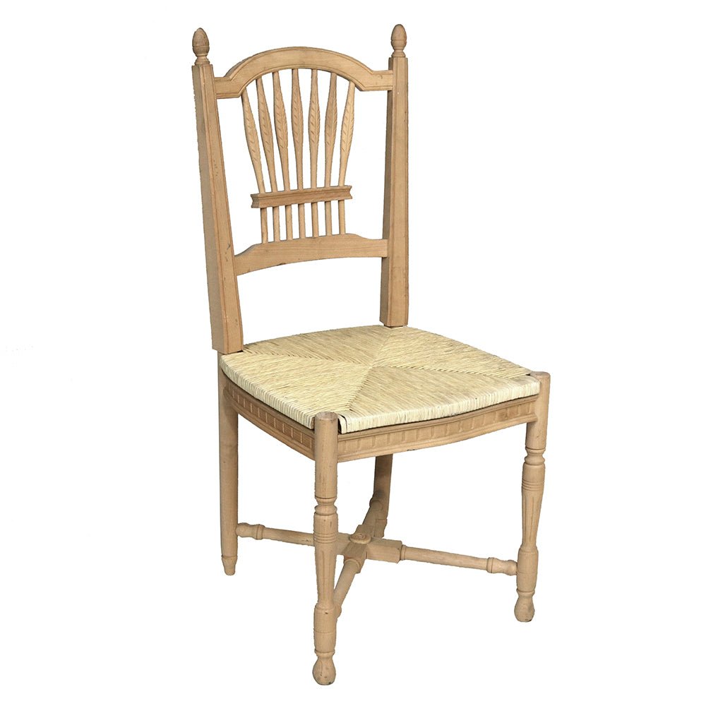 Mimi Country French Wheat Back Side Chair_S781S-1