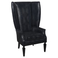 Mina Traditional Tufted Lounge Chair — 1