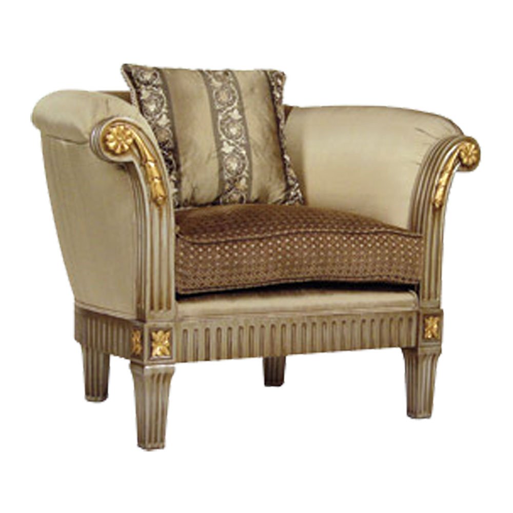 Napoli Squared Leg Lounge Chair Furniture S470LC - 1_S470LC-1_1
