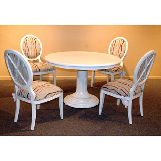 Oval Back 5 Piece Dining Set