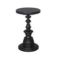 Plant Pedestal Solid Wood Accent Table_S869AT-1_1