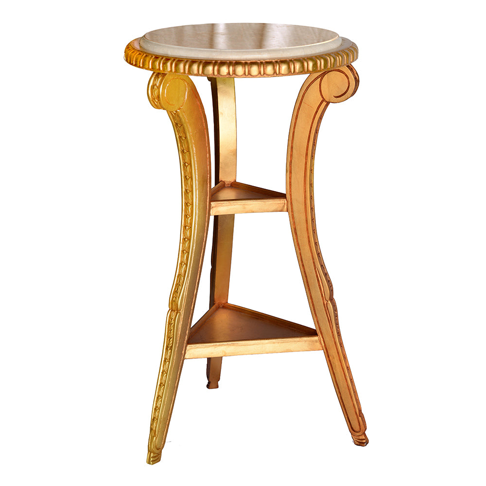 Plant Stand Gold Transitional Furniture P100A-1