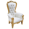Queen's Junior Baroque Throne Lounge Chair_S237LC-7