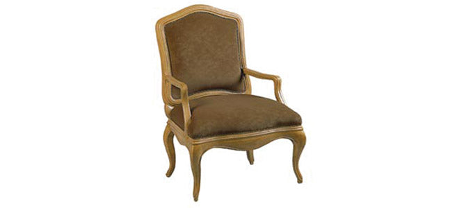 Louis XVI Transitional Lounge Chair