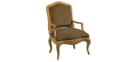 Louis XVI Transitional Lounge Chair