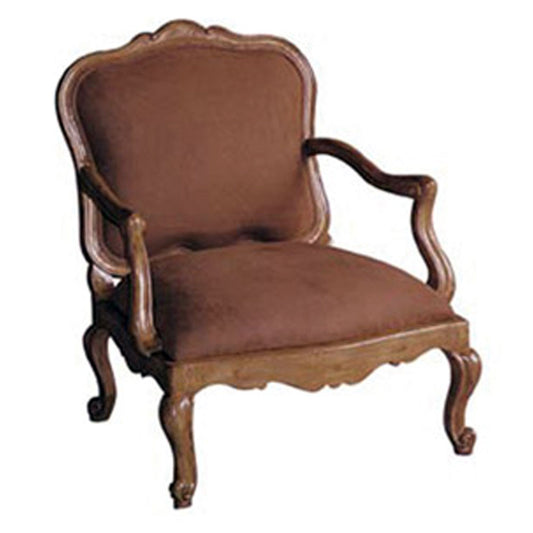 Louis XVI Transitional Simple Lounge Chair