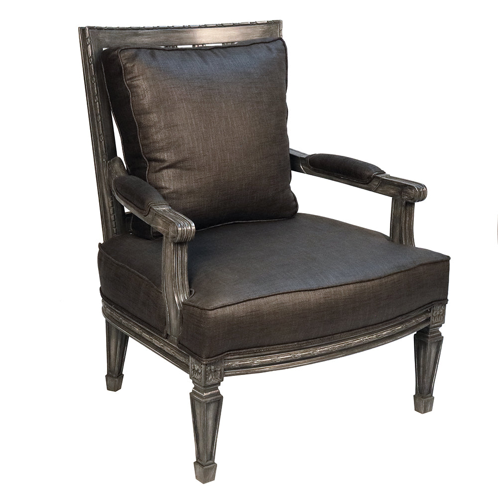 Sorrento Linear Transitional Lounge Chair S417LC-1
