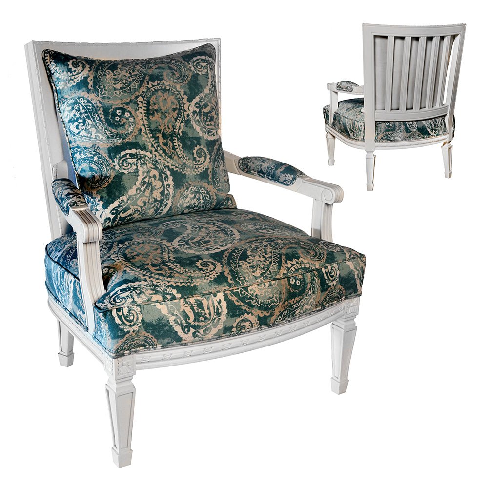 Sorrento Linear Transitional Lounge Chair S417LC - 1_S417LC-4_4