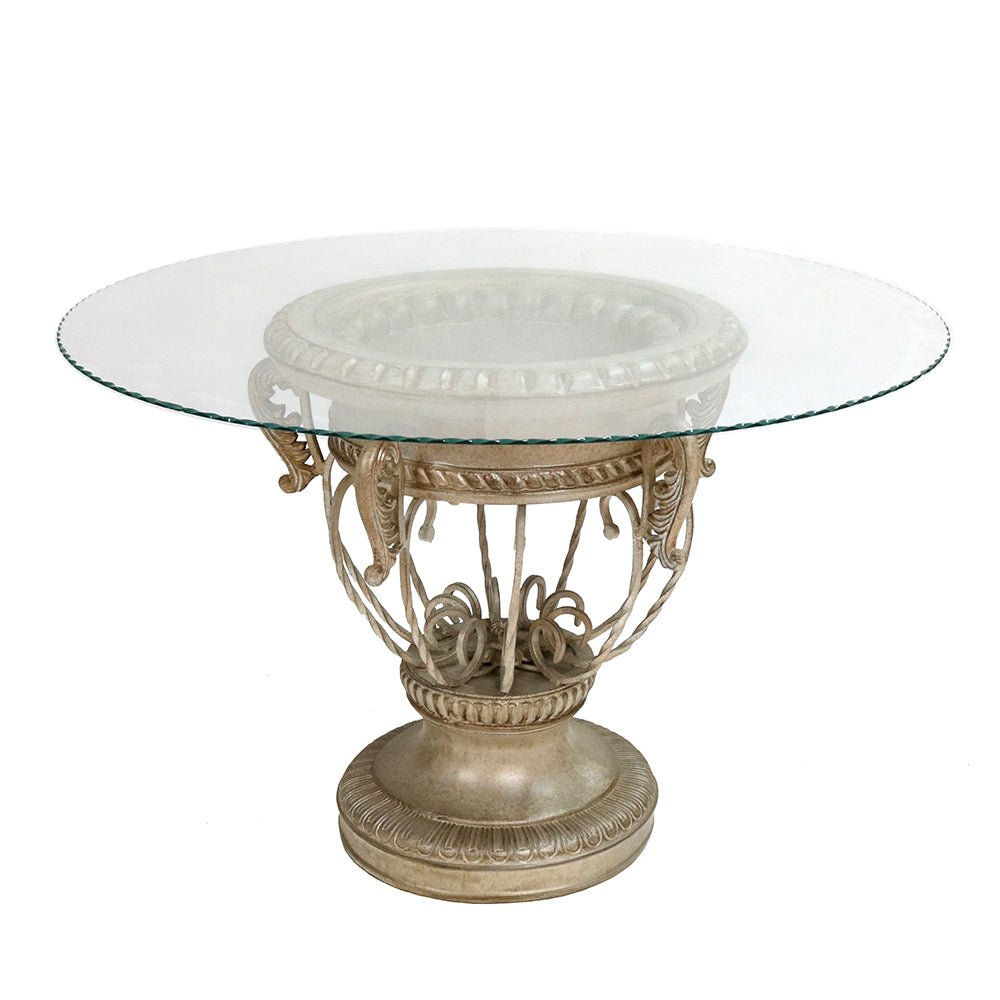 Spider Glass Top Dining Table_S065T-1_1