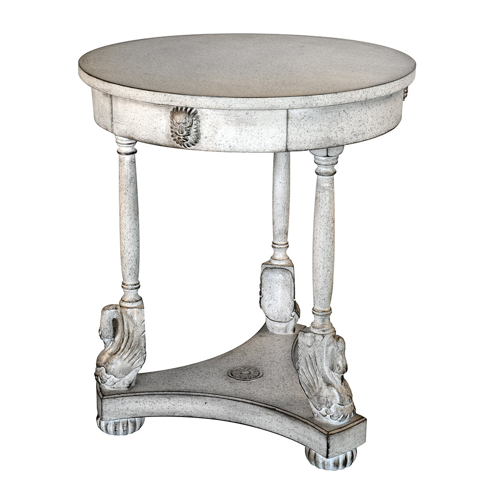 Swan Leg Accent Table Furniture S1033AT-1