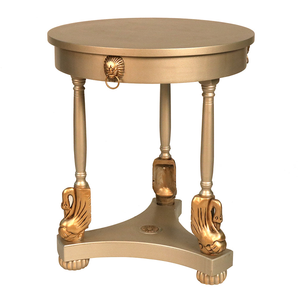 Swan Leg Accent Table Furniture S1033AT-1