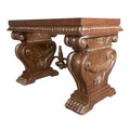 The Bellagio Glass Top Dining Table Base_S861T-1_1