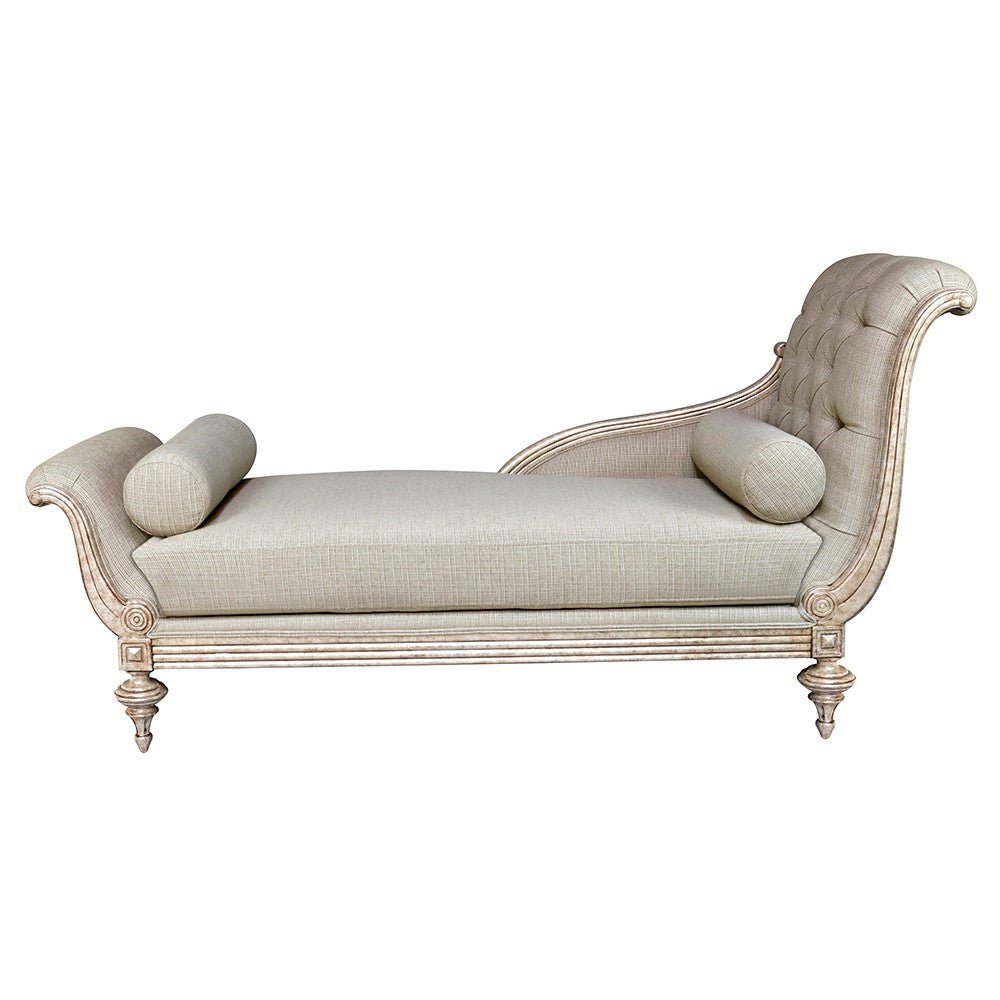 The Louis XVI Day Bed Custom Chaise Lounge_T106DB
