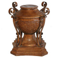 The Urn Glass Top Dining Table_S083T-1_1