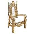 Throne King Junior Lounge Chair White Furniture — 3