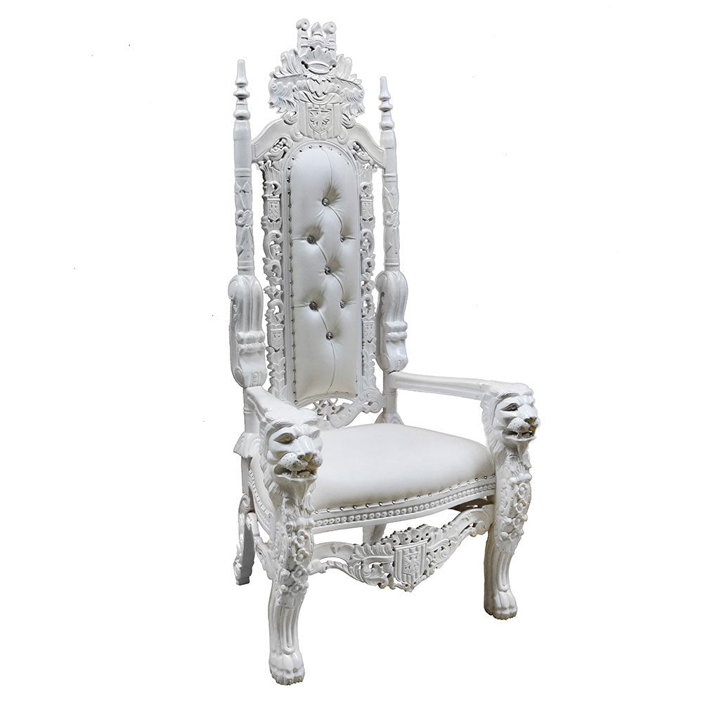 Throne King Lounge Chair White Furniture_S280LC-1_1