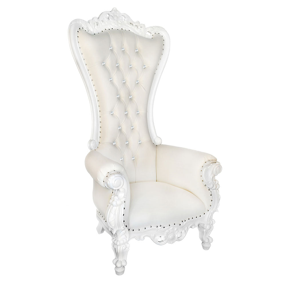 Throne Baroque Lounge Chair Gold Leaf Furniture