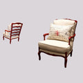 Traditional Country French Lounge Chair T54LC_T54LC_1