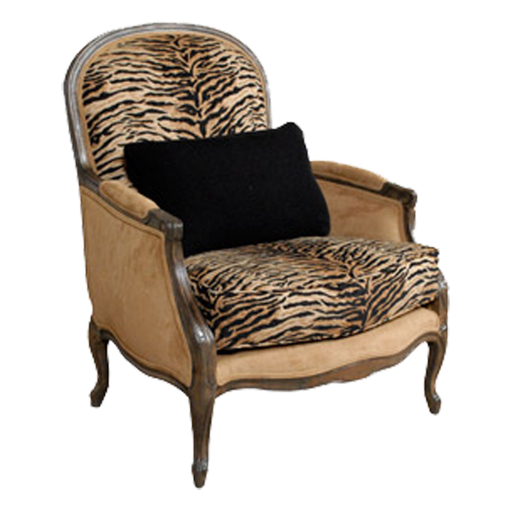 Louis XV Traditional Lounge Chair