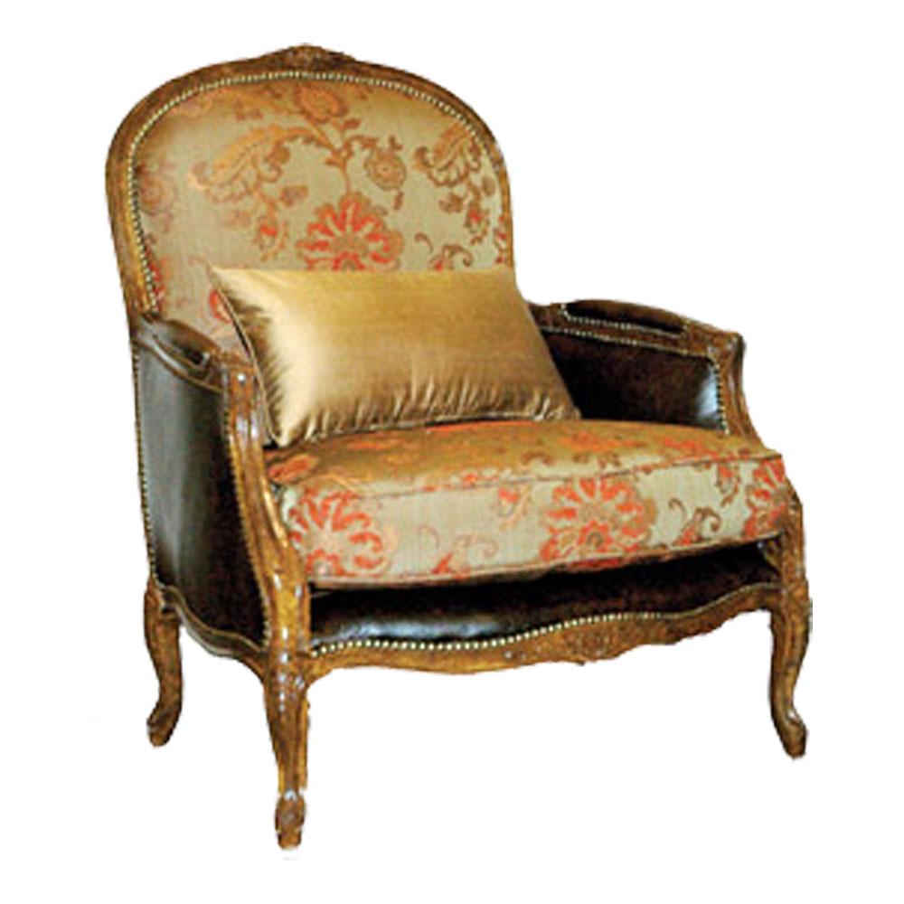 Louis XV Traditional Lounge Chair