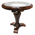Trillium Glass - Top Transitional Accent Table_S325AT_1