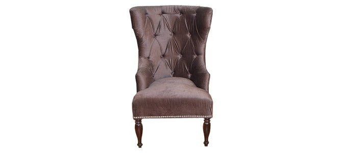 Tufted Wing Library Accent Chair Two T53A - 2_T53A-2_1