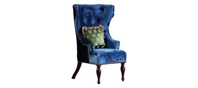 Tufted Wing Library Accent Chair Two T53A - 2_T53A-3_2