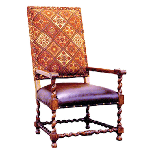 Twister Transitional Arm Chair Furniture