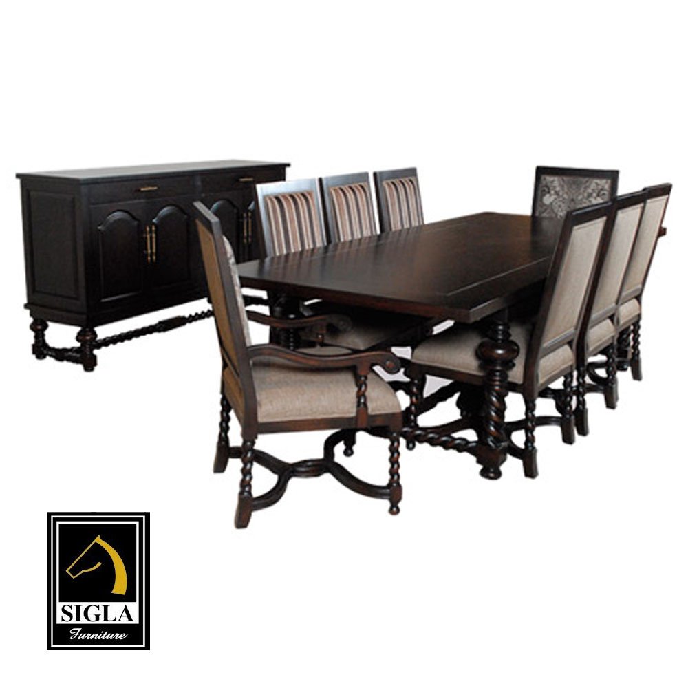 Twister Dining Room 10 Piece Set_S857SET3_1