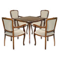 Vintage French Louis XV Game Table Set_S893SET
