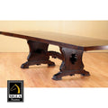 Vintage Louis X Country Pedestal Wood Top Table_S233TWT_1
