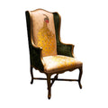 Z Traditional Wing Back Library Chair — 1
