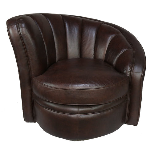 Zoro Fully Upholstered Swivel Lounge Chair_T49LC